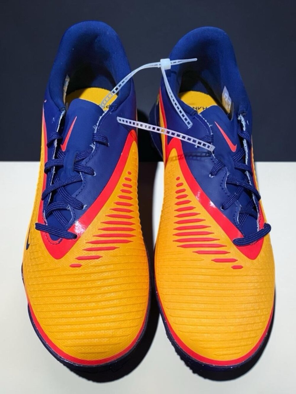 Nike Phantom 6 Low academy TF Erling Haaland Men's Laser Orange HQ2326-800 Sz 7